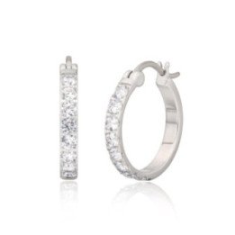G23 - Aretes de aro hipoalergénicos de titanio puro para mujer con orejas sensibles